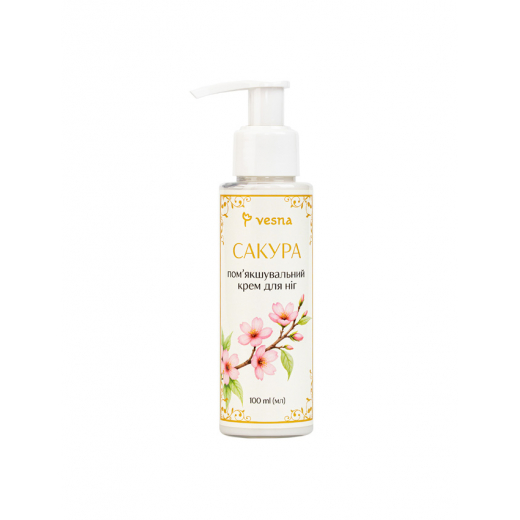Vesna Смягчающий крем для ног Сакура, 100 ml Vesna Смягчающий крем для ног Сакура, 100 ml