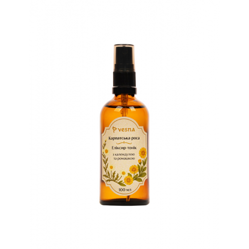 VESNA Эликсир-тоник с календулой и ромашкой, 100 ml 1229