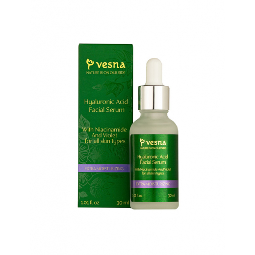 VESNA Гиалуроновая сыворотка с ниацинамидом и фиалкой, 30 ml VESNA Гиалуроновая сыворотка с ниацинамидом и фиалкой, 30 ml