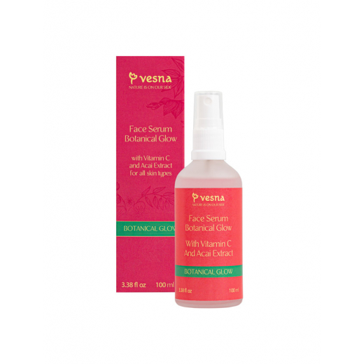 
                VESNA Сыворотка для лица "Растительное сияние" (Регенерирующая), 100 ml