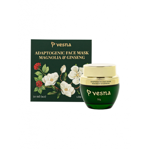 ТМ Vesna Маска для лица Магнолия и Женьшень 50 ml ТМ Vesna Маска для лица Магнолия и Женьшень 50 ml