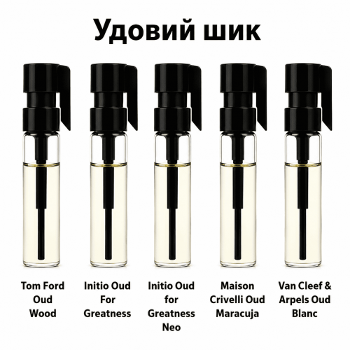 Парфумерний сет Удовий шик, 5*1 ml