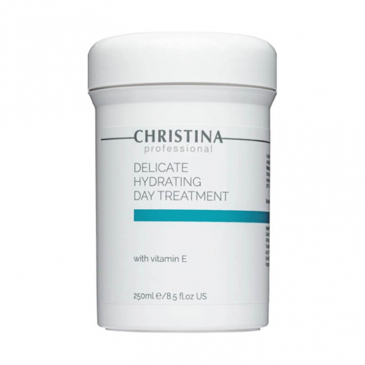 Christina Деликатный увлажняющий крем с витамином Е для нормальной и сухой кожи, 250 ml