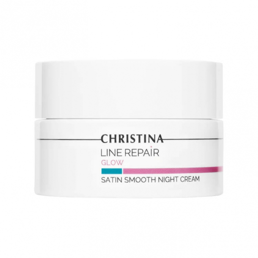 Christina Line Repair Glow Satin Smooth Night Cream - Нічний крем «Гладкість сатину», 50 ml
