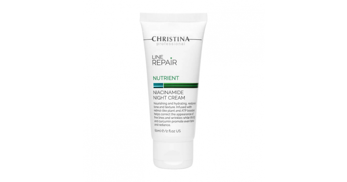 フェイスクリーム CHRISTINA NIACINAMIDE NIGHT CREAM 60ml LINE REPAIR Nutrient Niacinamide Night Cream 60 ml