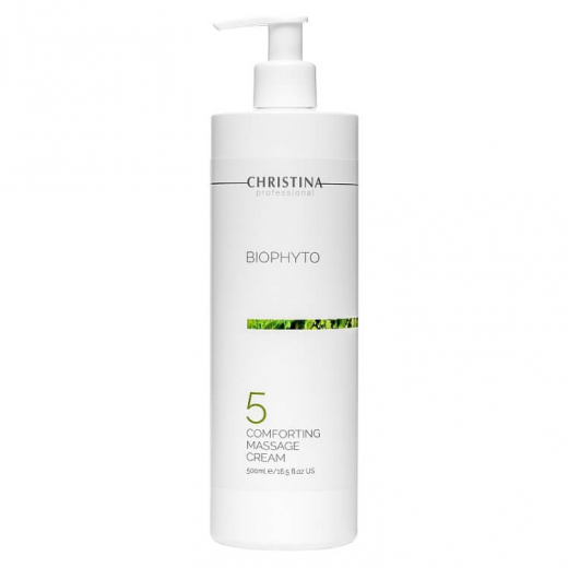 Christina Успокаивающий массажный крем Bio Phyto Comforting Massage Cream, 500 ml