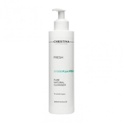 Christina Натуральный очищающий гель для всех типов кожи Fresh Pure & Natural Cleanser, 300 ml