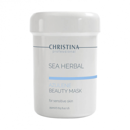 Christina Азуленовая маска красоты для чувствительной кожи Sea Herbal Beauty Mask Azulene, 250 ml