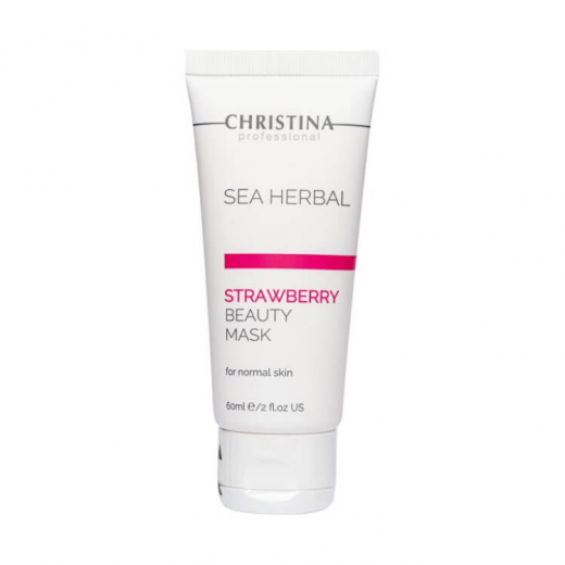 Christina Клубничная маска красоты для норм. кожи Christina Sea Herbal Beauty Mask Strawberry, 60 ml