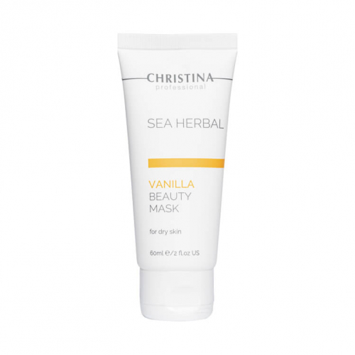 Christina Ванильная маска красоты для сухой кожи Sea Herbal Beauty Mask Vanilla, 60 ml