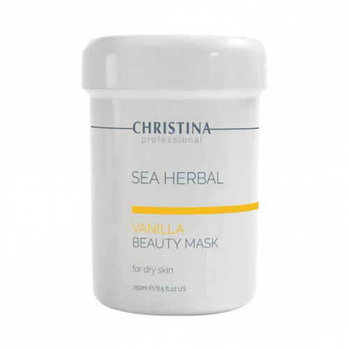 Christina Ванильная маска красоты для сухой кожи Sea Herbal Beauty Mask Vanilla, 250 ml