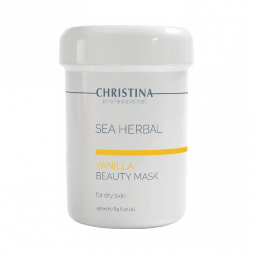 Christina Ванільна маска краси для сухої шкіри Sea Herbal Beauty Mask Vanilla, 250 ml