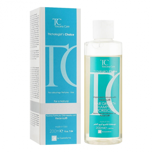 
                Cosmofarma Шампунь для стимуляції росту волосся (Shampoo Ricrescita), 200 ml