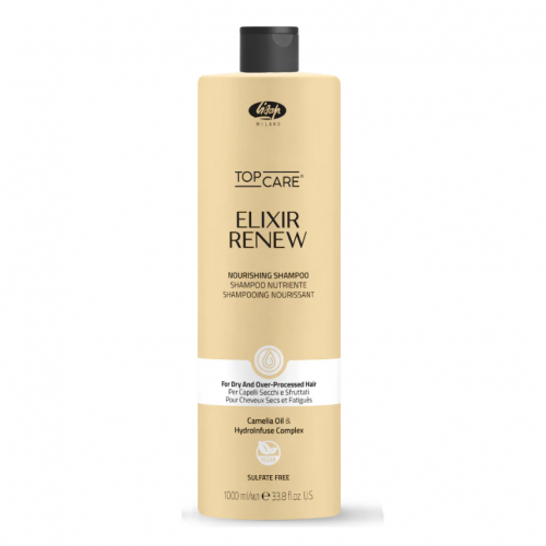 Lisap Elixir Renew Nourishing shampoo зволожуючий та живильний шампунь, 1000 ml