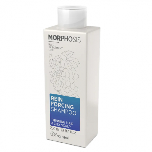 Framesi Morphosis Reinforcing Зміцнюючий шампунь для жирної шкіри голови, 250ml