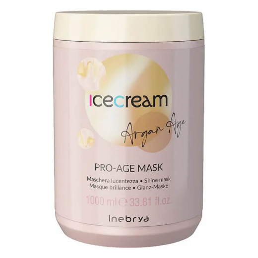 
                Маска з аргановою олією для фарбованого волосся Inebrya Pro-Age Mask Argan Oil, 1000 ml