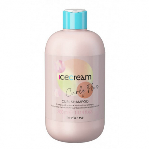 INEBRYA Шампунь для кучерявого волосся та волосся з хімічною завивкою Inebrya Ice Сream Сurl Shampoo, 300 ml