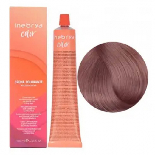 Крем-фарба для волосся Inebrya Сolor 10.12 світлий русявий попелясто-фіолетовий, 100 ml