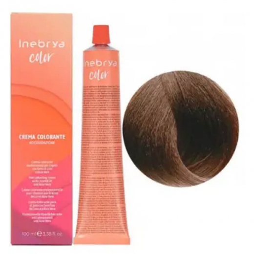 Крем-краска для волос Inebrya Сolor 6/3 темно-русый золотистый, 100 ml