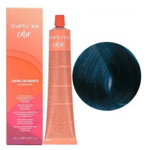 Крем-краска для волос Inebrya Сolor Corrector Blue Корректор Синий, 100 ml