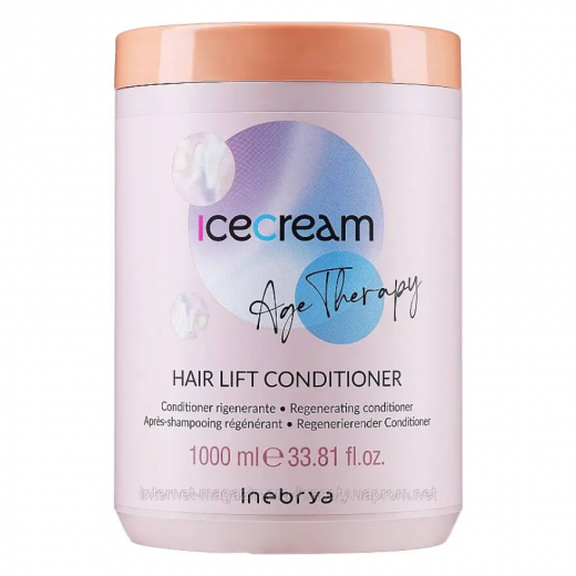 Inebrya Кондиционер для восстановления зрелых и пористых волос Inebrya Hair Lift Сonditioner, 1000 мл