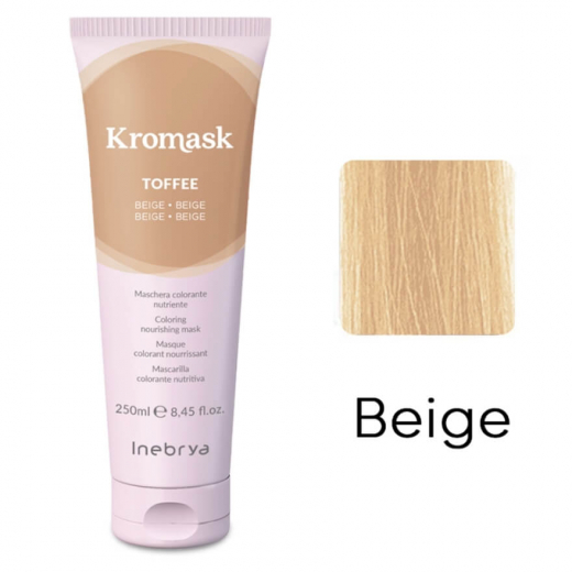 Inebrya Тонировочная маска для волос бежевая Inebrya Kromask Beige, 250 ml