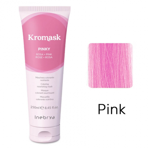 Inebrya Тонувальна маска для волосся рожева Inebrya Kromask Pink - Rosa, 250 ml