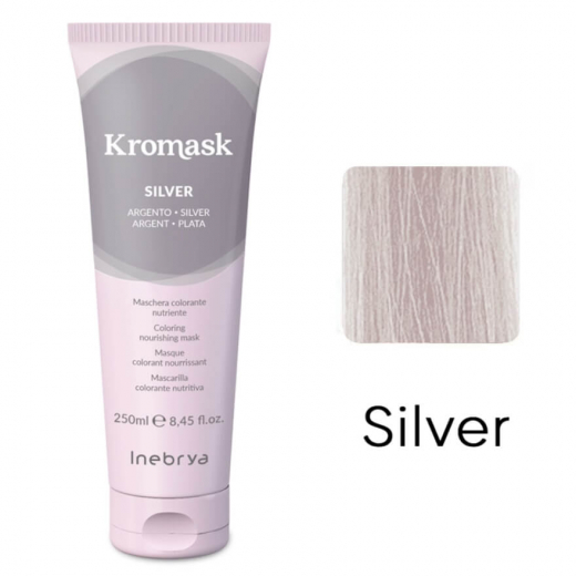 Inebrya Тонировочная маска для волос серебро Inebrya Kromask Silver - Argento, 250 ml