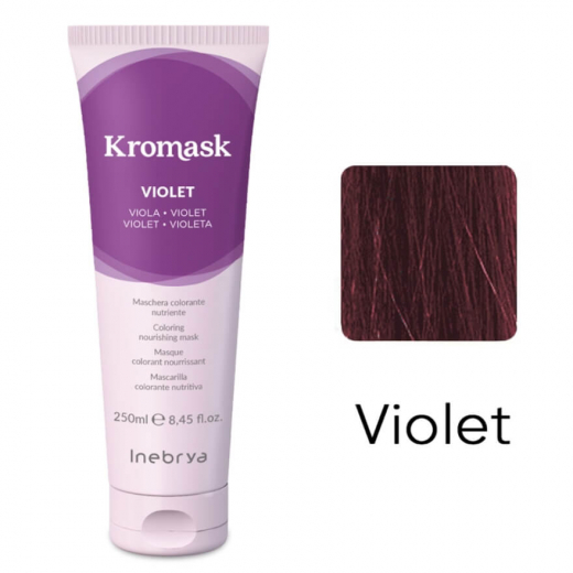 Inebrya Тонировочная маска для волос фиолетовая Inebrya Kromask Violet, 250 ml