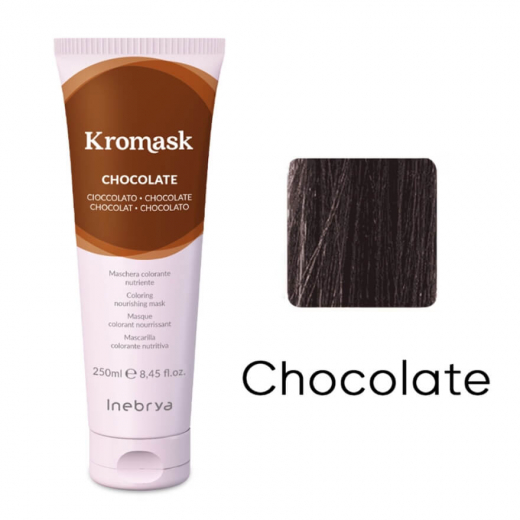 Inebrya Тонувальна маска для волосся шоколад Inebrya Kromask Chocolate, 250 ml