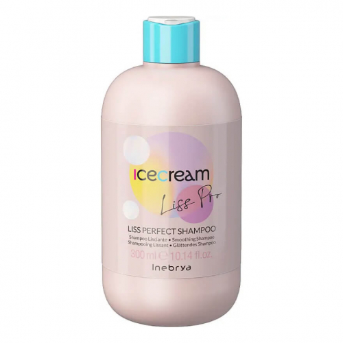 Inebrya Шампунь разглаживающий жесткие и пушистые волосы Inebrya Ice Cream Liss Perfect Shampoo, 300 мл