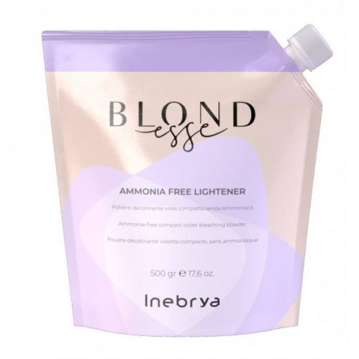 Фиолетовая пудра без аммиака Inebrya Blondesse Ammonia Free Lightener-7 Tones, 500 гр