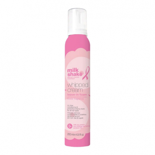 Milk shake FLOWER FRAGRANCE Pink Leave-In Крем-пенка несмываемая для увлажнения волос, 200 ml НФ-00025540