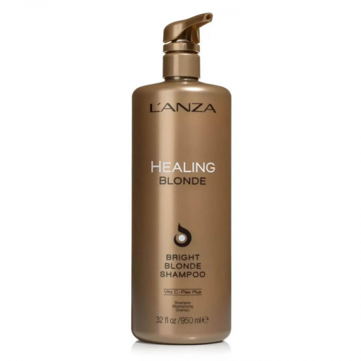 Бессульфатный шампунь для волос L'anza Healing Blonde Bright Blonde Shampoo, 950 ml