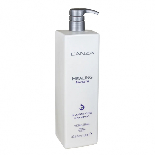 Розгладжуючий шампунь для блиску волосся L'anza Healing Smooth Glossifying Shampoo, 1000 ml