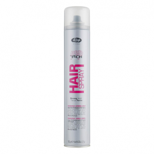 Lisap High Tech Hair Spray Strong Спрей сильної фіксації, 500 ml НФ-00010771
