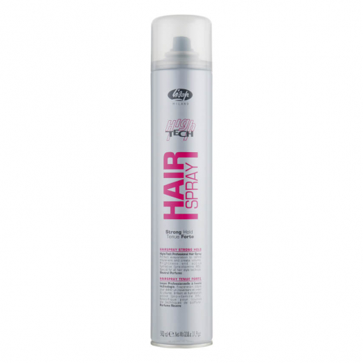 Lisap High Tech Hair Spray Strong Спрей сильной фиксации, 500 ml