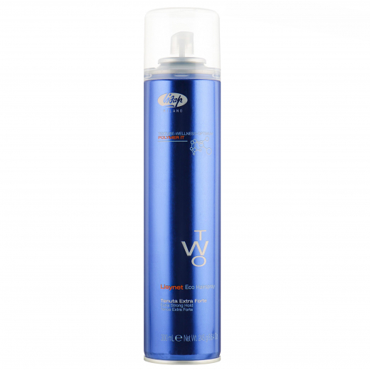 Lisap Lisynet Two Eco Extra Strong Лак без газу екстра сильної фіксації, 300 ml