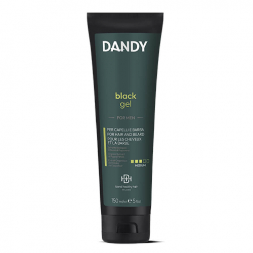 LISAP Dandy black gel черный камуфлирующий гель, 150 ml