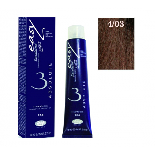 Lisap Easy Absolute 3, 4/03 каштановий натуральний золотистий, 60 ml НФ-00010962