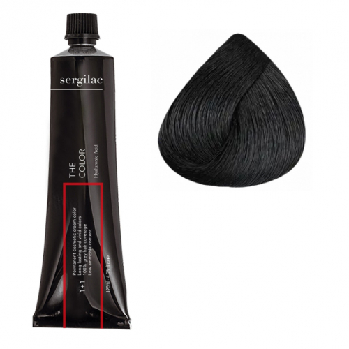 Крем-краска для волос SERGILAC №1, 120 ml