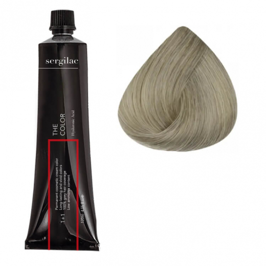 Крем-фарба для волосся SERGILAC №12.11, 120 ml