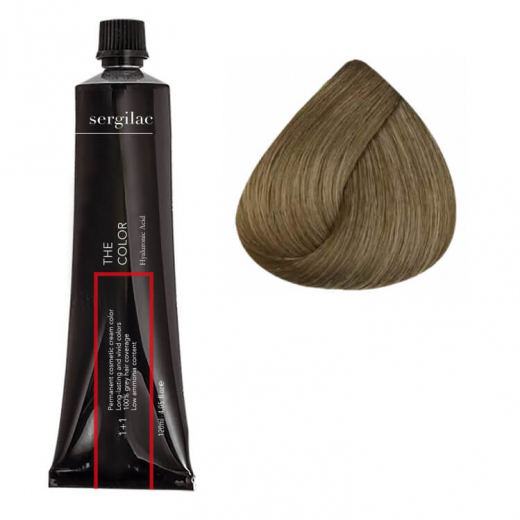 Крем-краска для волос SERGILAC №4, 120 ml
