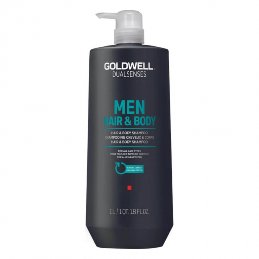 
                Шампунь Goldwell DSN MEN для волос и тела, 1 л