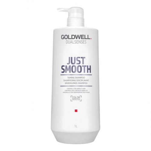 Goldwell Шампунь DSN Just Smooth разглаживающий для непослушных волос, 1 л