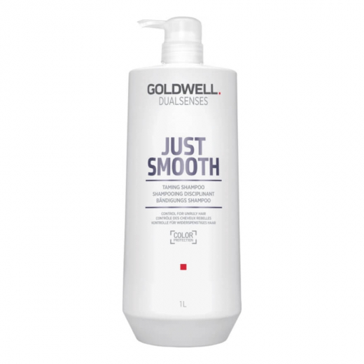 Goldwell Шампунь DSN Just Smooth разглаживающий для непослушных волос, 1 л