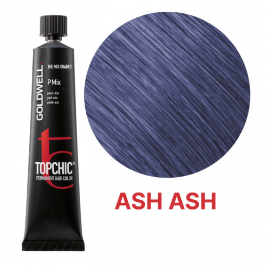 Стойкая профессиональная краска для волос Goldwell Topchic Hair Color Coloration ASH ASH, 60мл 