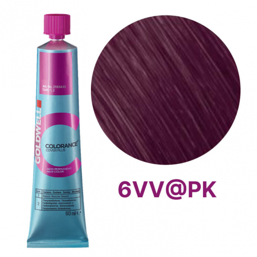 Фарба тонуюча Colorance Cover Plus 6VV@PK сталевий фіолетовий з рожевим сяйвом, 60 мл