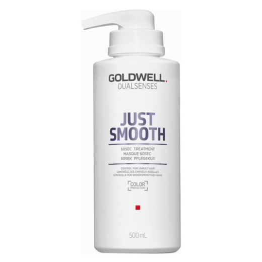 Маска для волосся Goldwell DSN Just Smooth 60 сек. розгладжувальна для неслухняного волосся, 500 мл