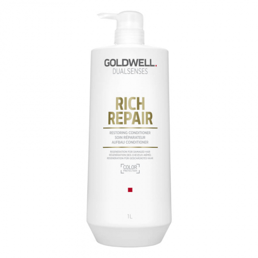 Goldwell Бальзам DSN Rich Repair для сухого та пошкодженого волосся, 1 л
